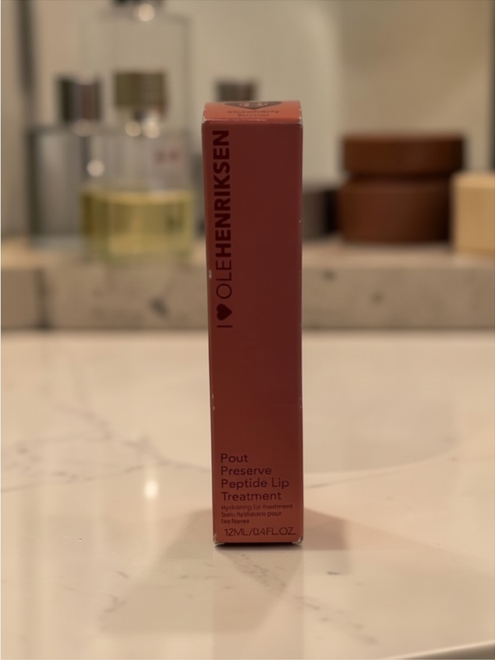 Olehenriksen Pout Preserve Peptide Lip Treatment - Strawberry Sorbet